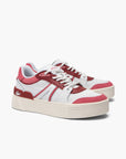 Lacoste L002 Evo Leather And Mesh Trainers | LEVISONS