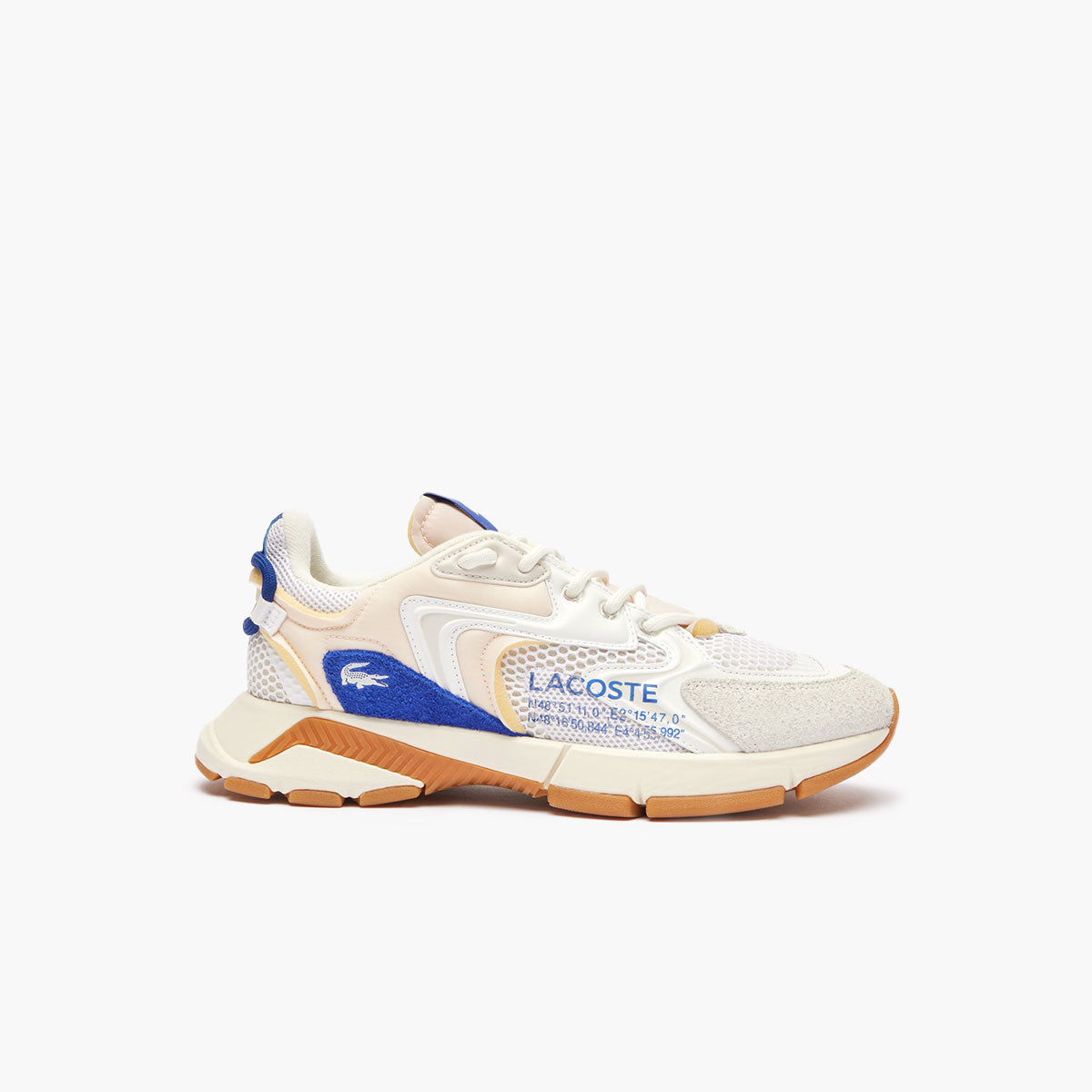 Lacoste L003 Neo Contrasted Accent Trainers | LEVISONS
