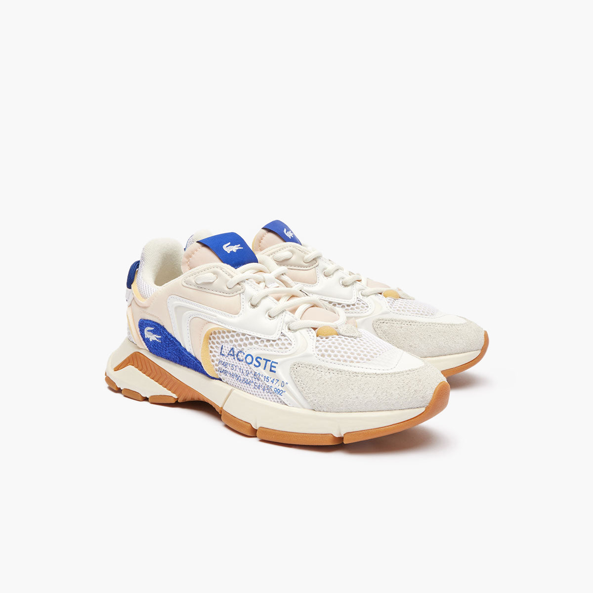 Lacoste L003 Neo Contrasted Accent Trainers | LEVISONS