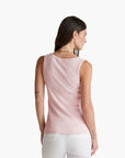 United Colors Of Benetton Woman Pink Tank Top In Pure Cotton | LEVISONS