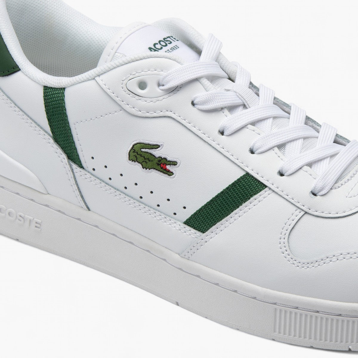 Lacoste T-Clip Set Leather Sneakers | LEVISONS