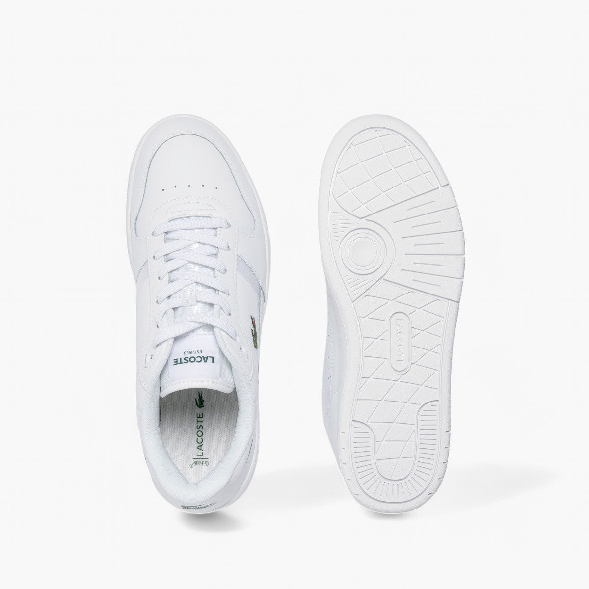 Lacoste T-Clip Set Leather Sneakers | LEVISONS