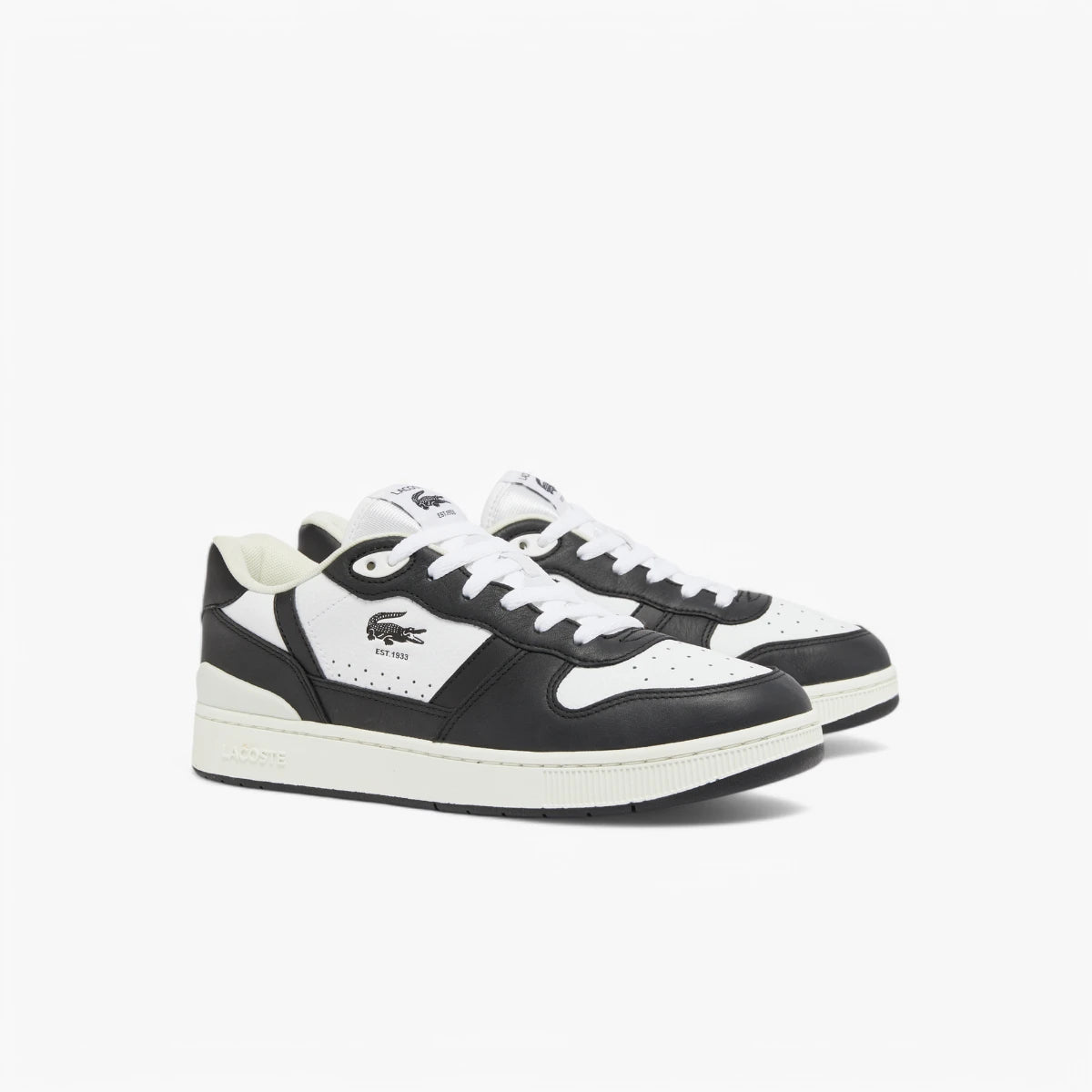 Lacoste Men&#39;s T-Clip Set Leather Sneakers | LEVISONS