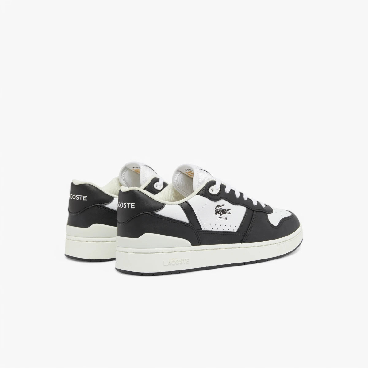 Lacoste Men&#39;s T-Clip Set Leather Sneakers | LEVISONS