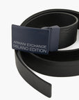 Armani Exchange Milano Edition Leather Belt | LEVISONS