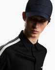 Emporio Armani All-Over Jacquard Logo Baseball Cap With Metal Plate Logo | LEVISONS