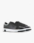 Armani Exchange Coated Sneaker With All Over Logo On The Collar | LEVISONS