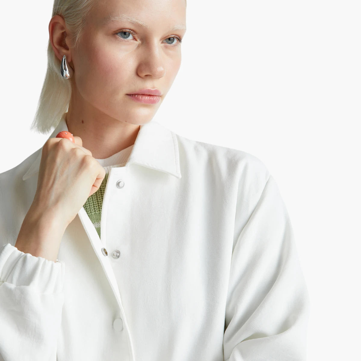 United Colors Of Benetton Woman Regular Fit Bomber Jacket | LEVISONS