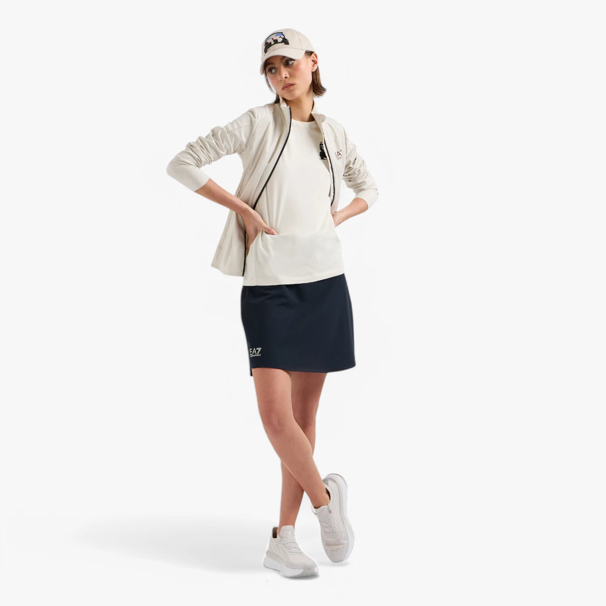 EA7 Golf Pro Regular Fit Zip Up Sweatshirt | LEVISONS