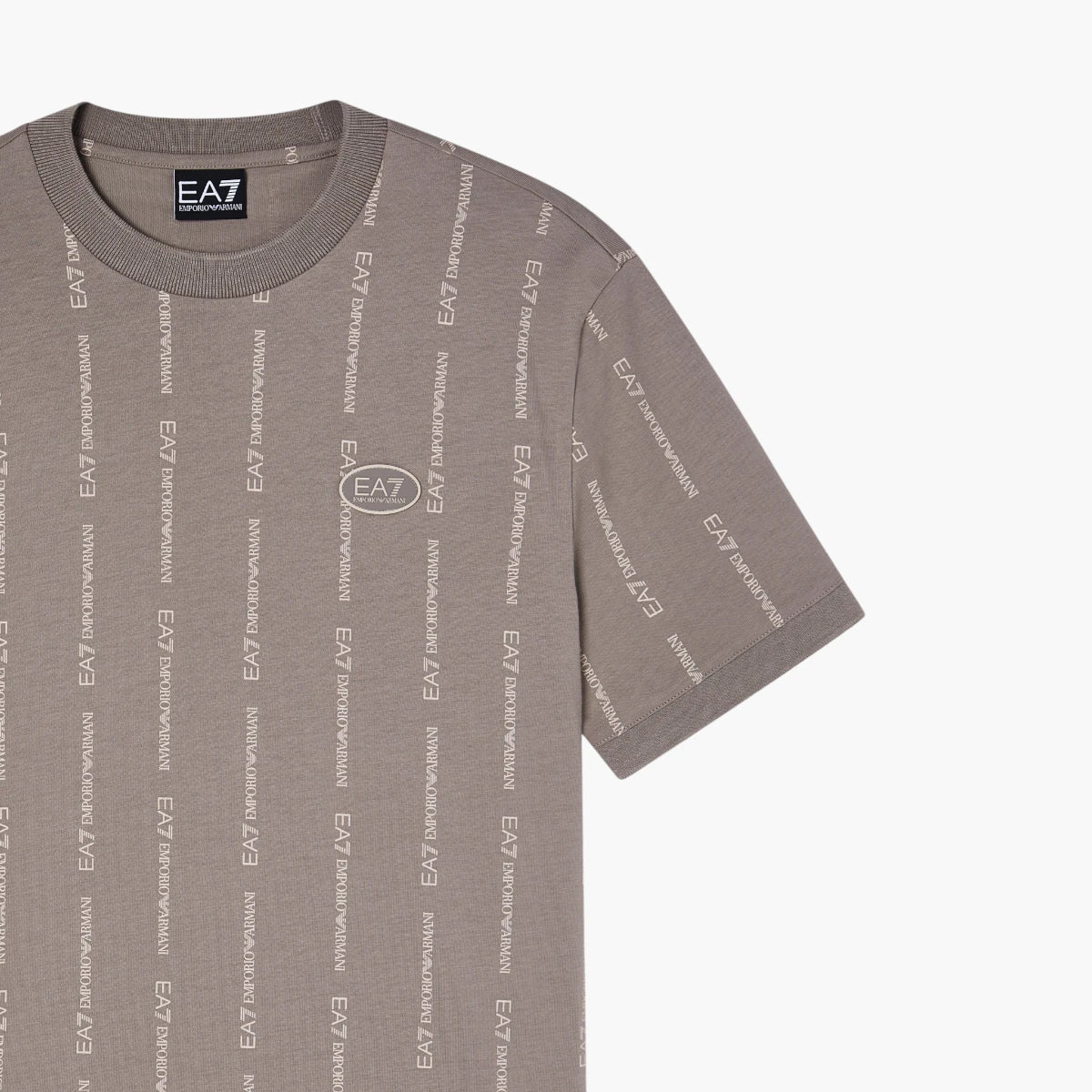 EA7 Graphic Series Cotton Crewneck T-Shirt | LEVISONS