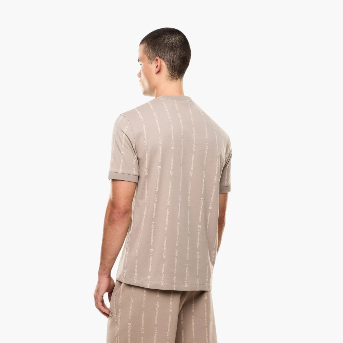 EA7 Graphic Series Cotton Crewneck T-Shirt | LEVISONS