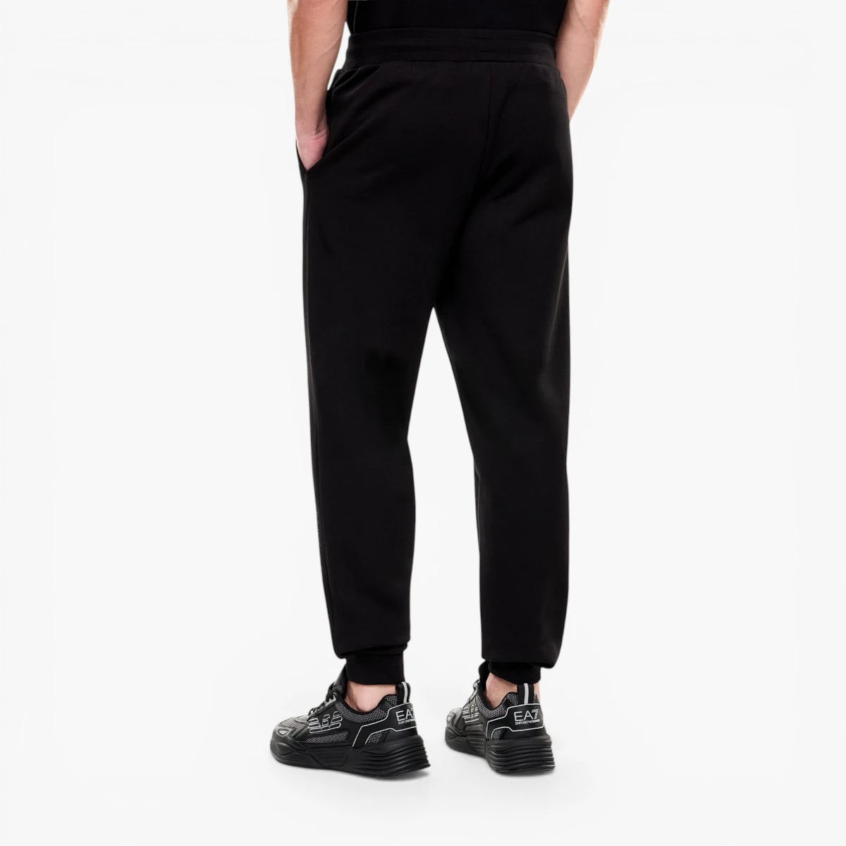 EA7 Premium Label Cotton Joggers | LEVISONS