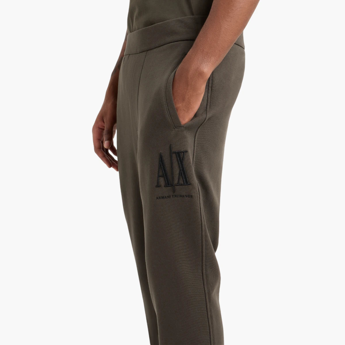 Armani Exchange Icon Cotton Contrast Logo Joggers | LEVISONS