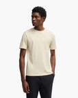 BOSS Black Stretch Cotton Crew Neck Logo Tee | LEVISONS