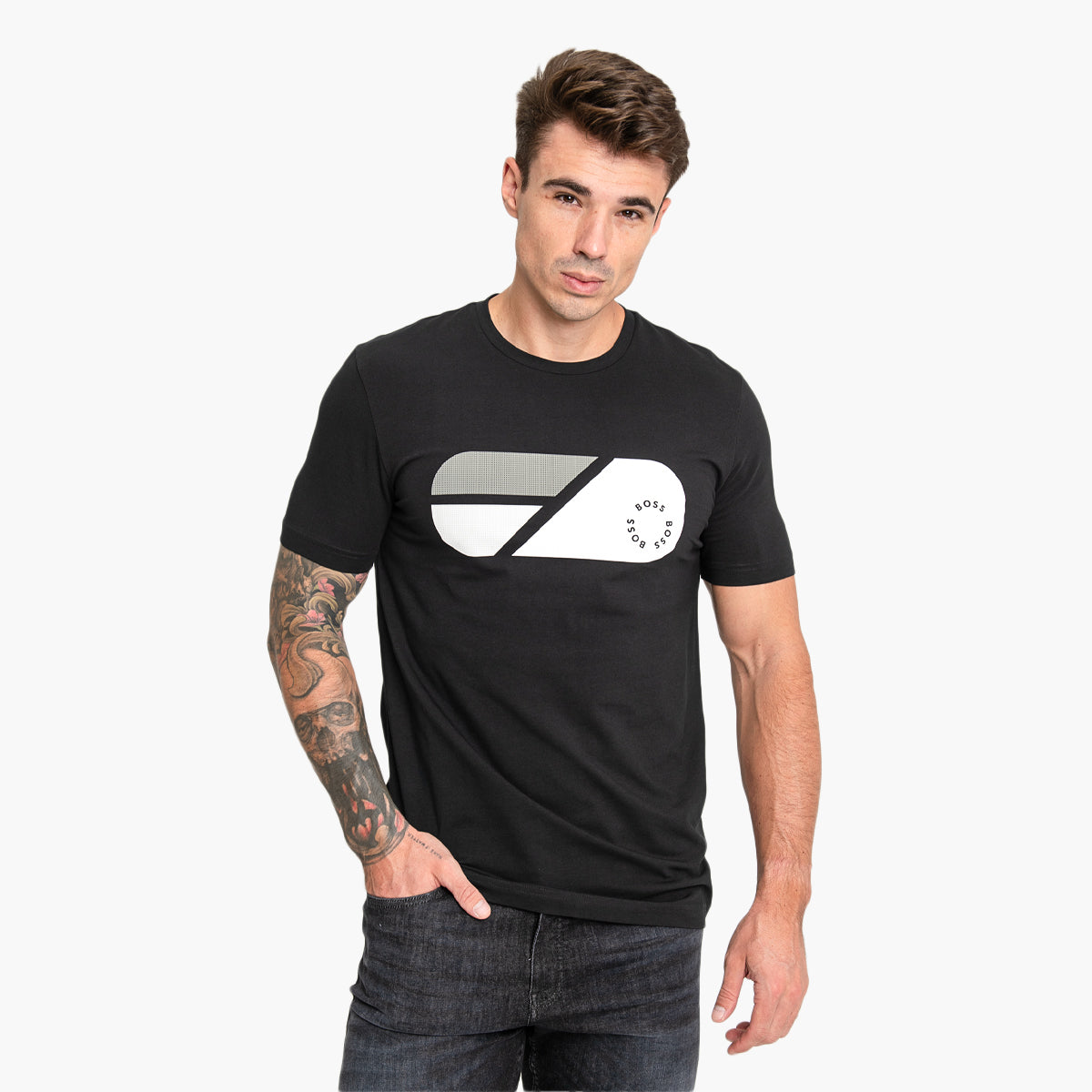 BOSS Green Tee 9 T-Shirt | LEVISONS