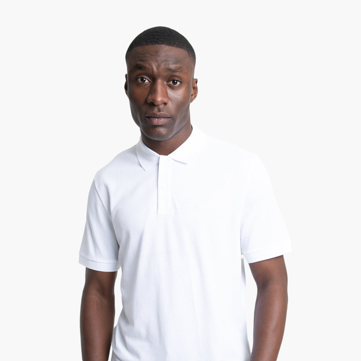 BOSS Black Cotton-Pique Polo Shirt With Logo Detail | LEVISONS