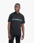 BOSS Green Cotton-Pique Slim-Fit Polo Shirt With Colour-Blocking And Logo | LEVISONS