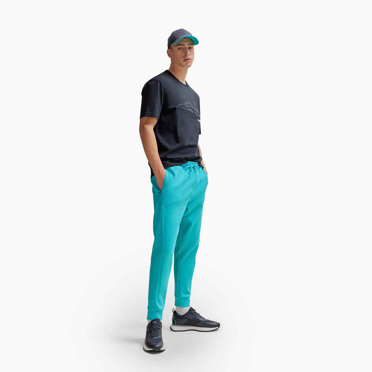 BOSS Green Tee Titanium 10213473 01 | LEVISONS
