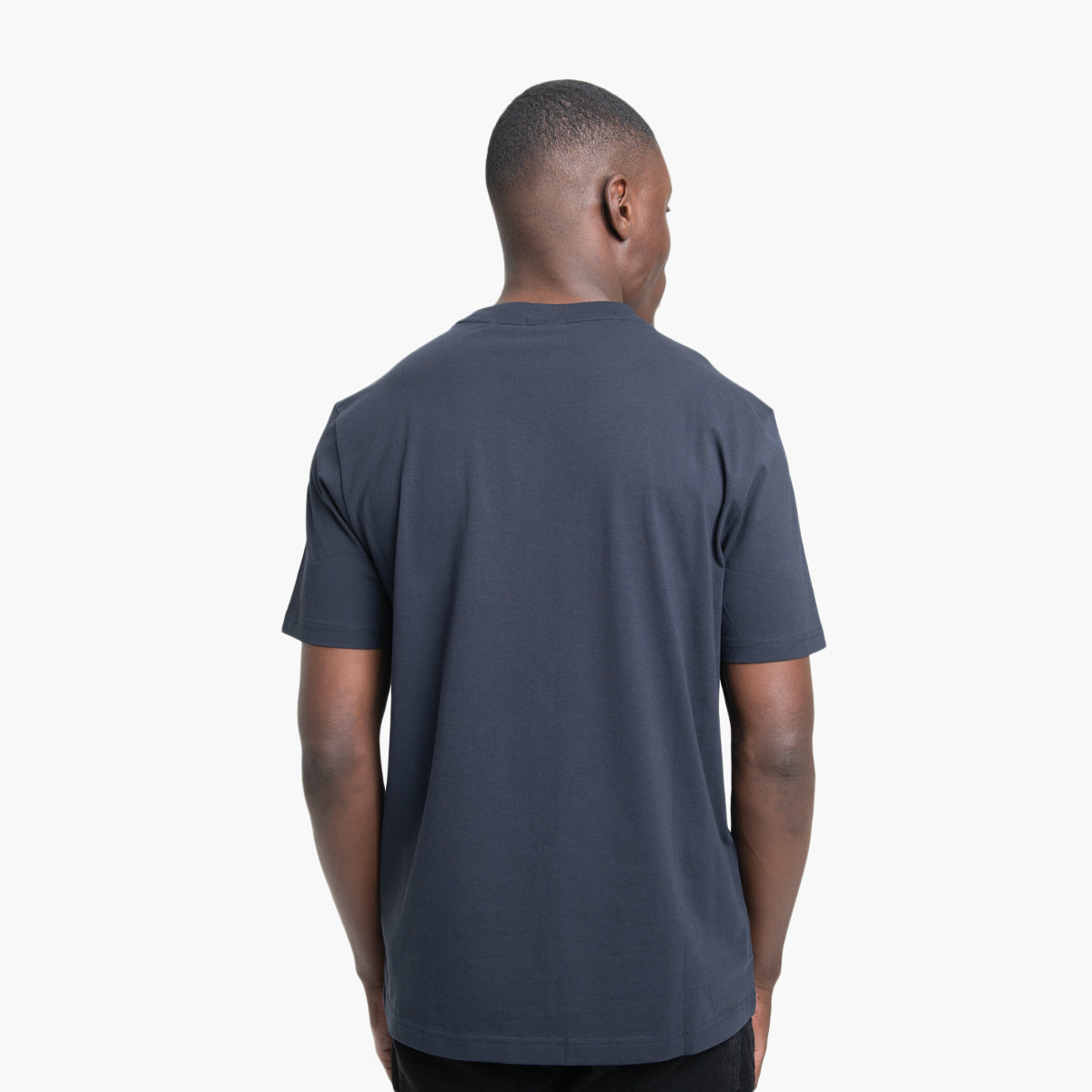 BOSS Green Regular-Fit T-Shirt In Stretch Cotton With Contrast Logo | LEVISONS