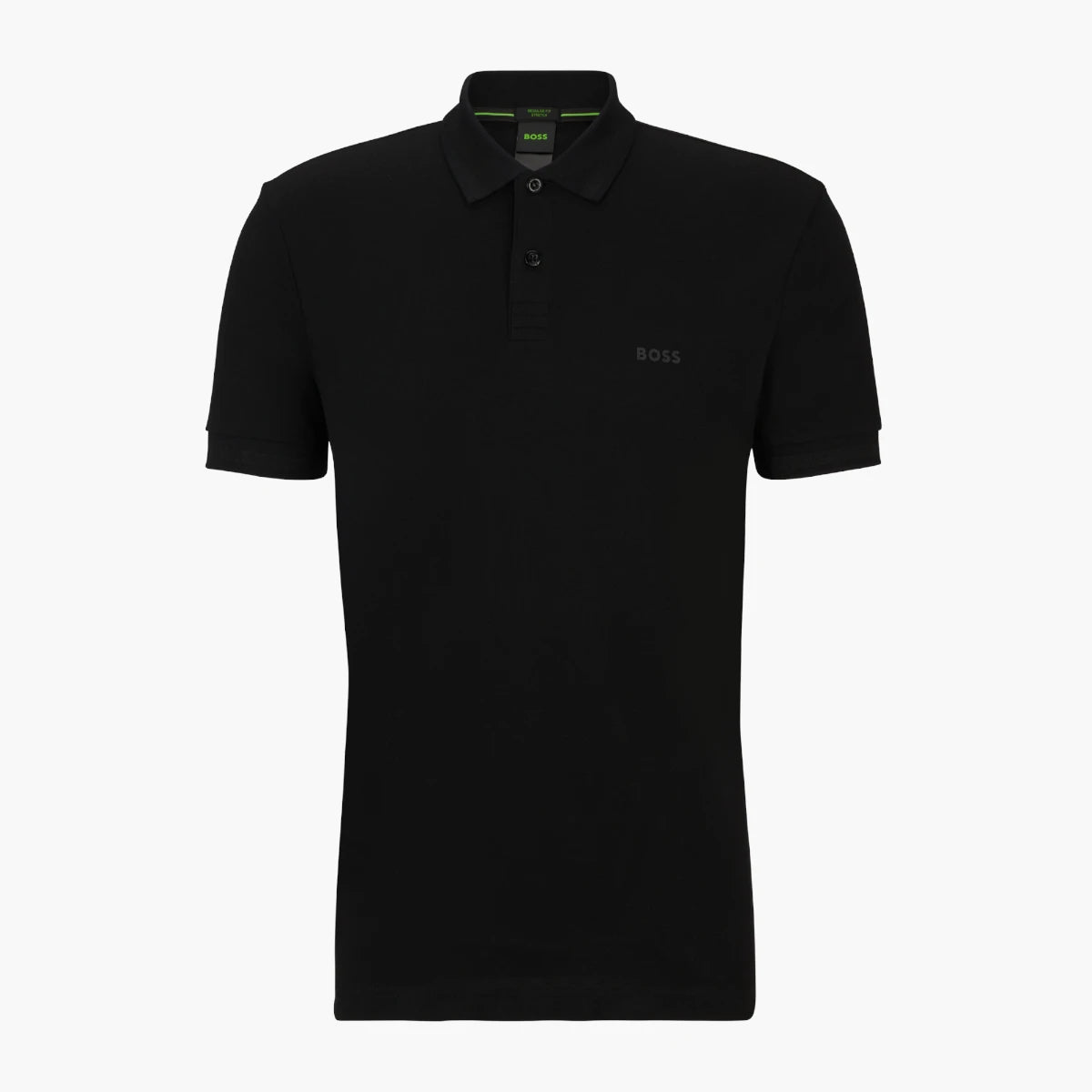 BOSS Green Cotton-Pique Polo Shirt | LEVISONS