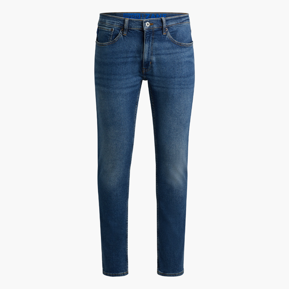 Hugo Blue Extra-Slim-Fit Jeans In Navy Stonewashed Stretch Denim | LEVISONS
