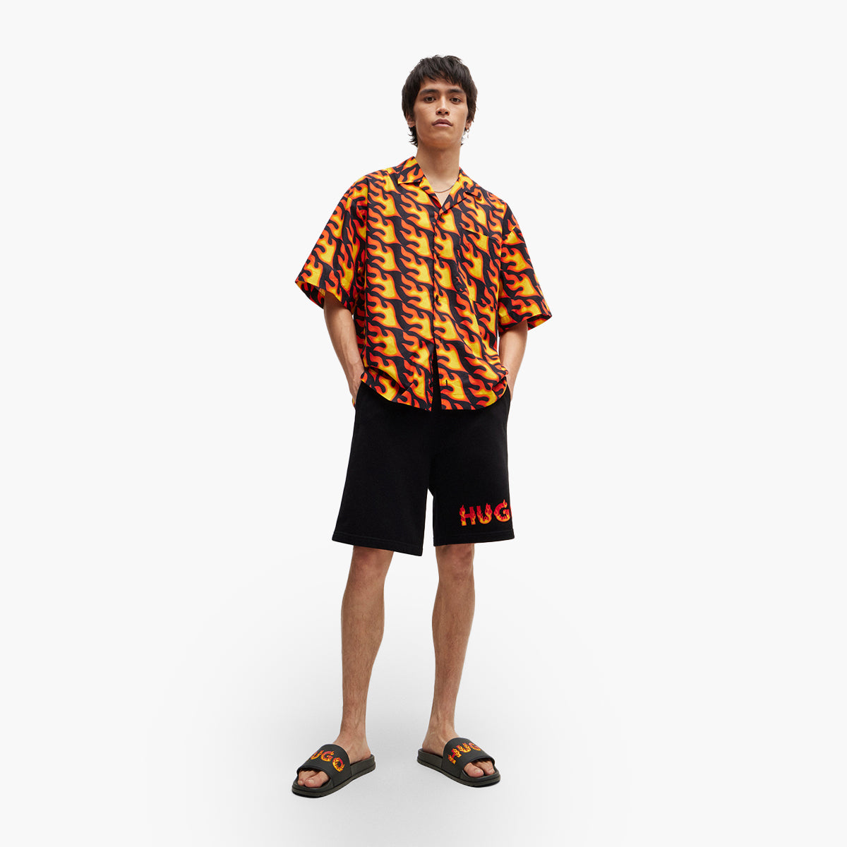 Hugo Red Match_Slid_Ftl 10258983 01 | LEVISONS