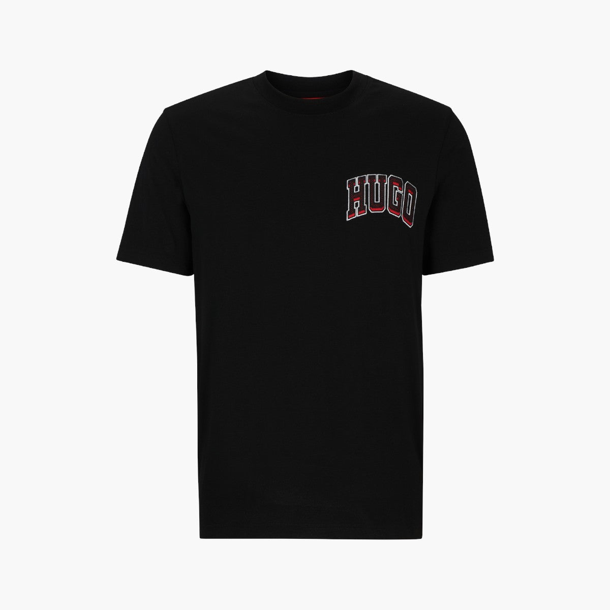 Hugo Red Cotton-Jersey Regular-Fit T-Shirt With Logo | LEVISONS