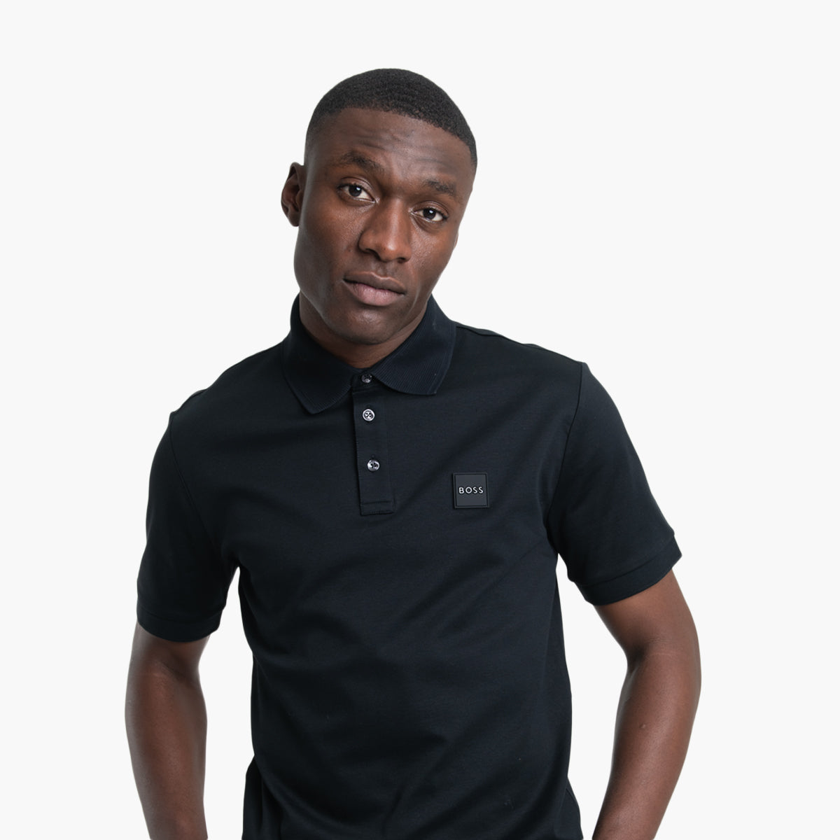 BOSS Black Regular-Fit Polo Shirt | LEVISONS