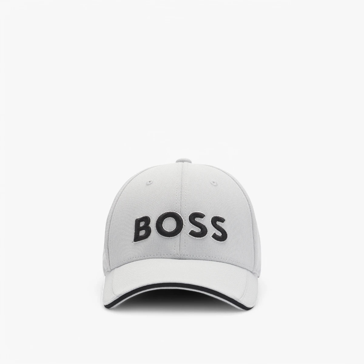 BOSS Green Kitted-Pique Siz-Panel Cap With Embroidered Logo | LEVISONS