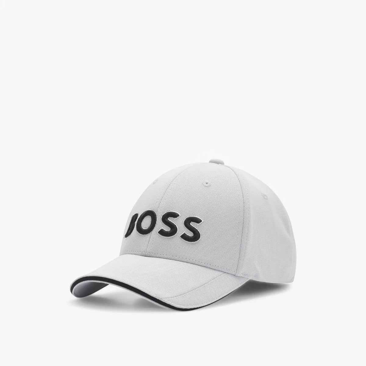BOSS Green Kitted-Pique Siz-Panel Cap With Embroidered Logo | LEVISONS