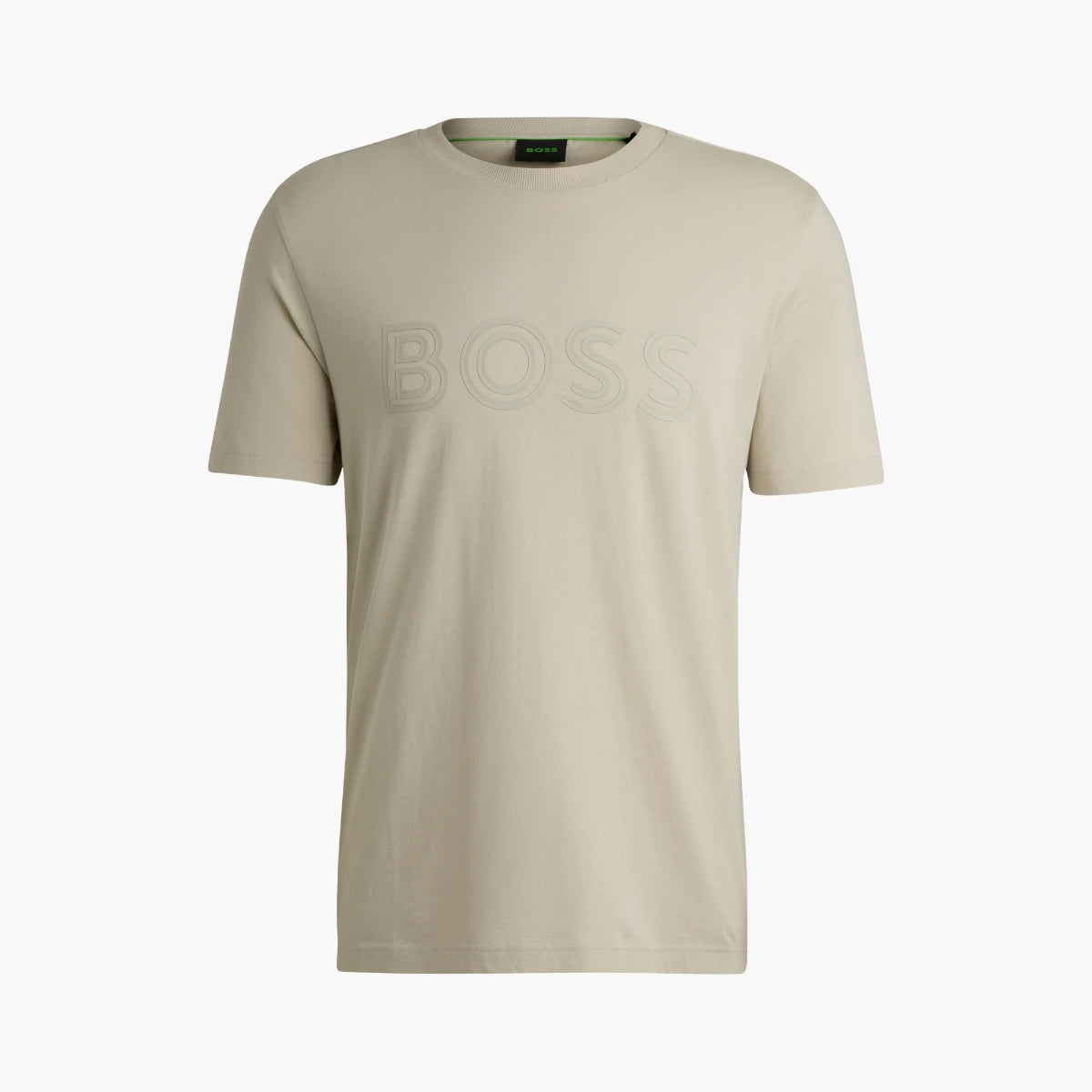 BOSS Green Cotton-Jersey Regular-Fit T-Shirt With Logo Artwork | LEVISONS