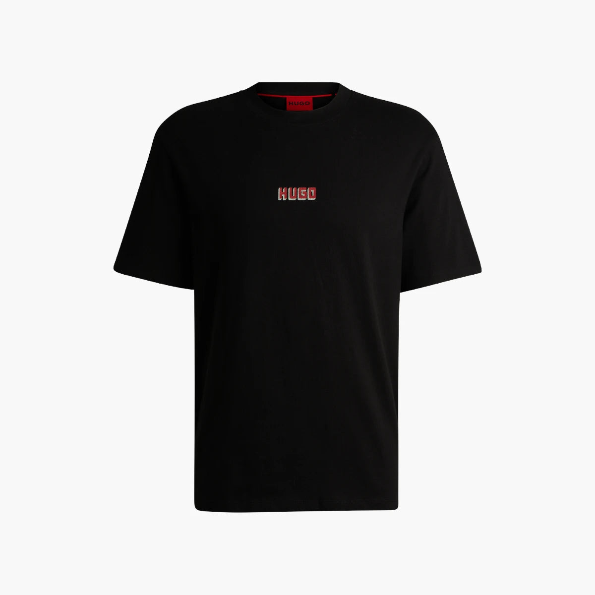 Hugo Red Relaxed-Fit T-Shirt In Cotton With Large Rear Logos | LEVISONS