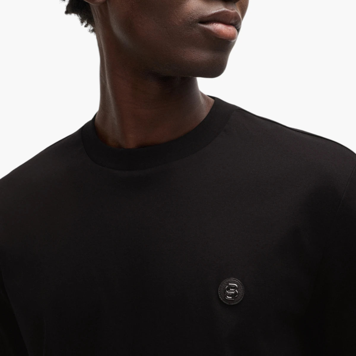 Mercerized-Cotton T-Shirt With Double B Monogram – Levisons