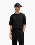BOSS Green Relaxed-Fit T-Shirt In Interlock Cotton With Gloss Artwork | LEVISONS