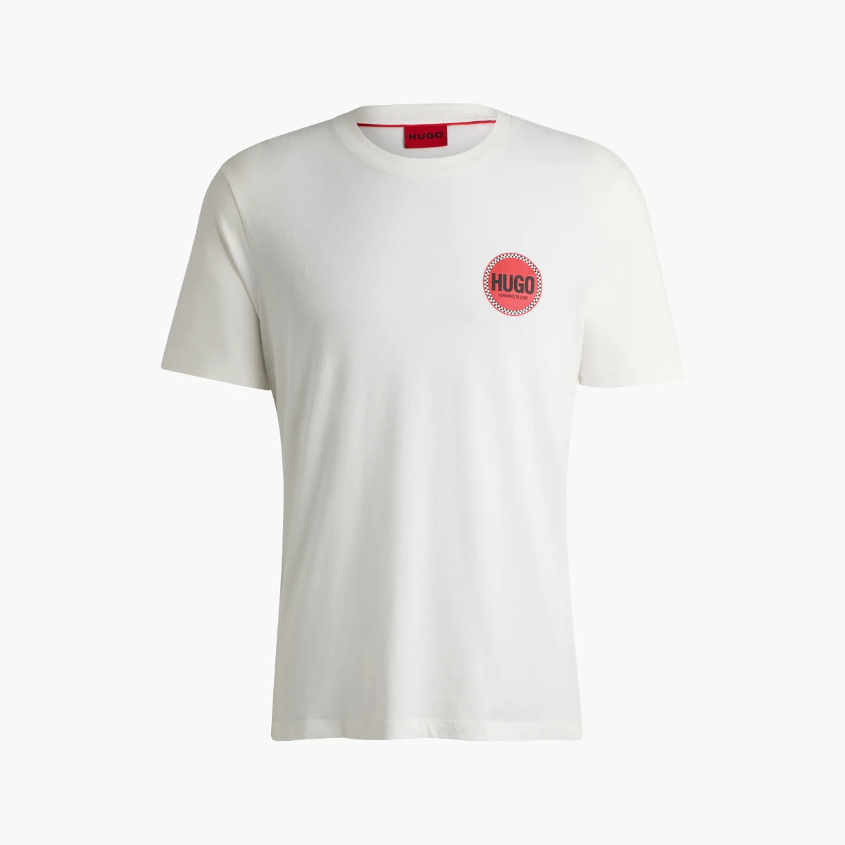Hugo Red Cotton-Jersey T-Shirt With Racing Logo Print | LEVISONS