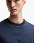 BOSS Black Mercerized-Cotton T-Shirt With Mirco Pattern | LEVISONS