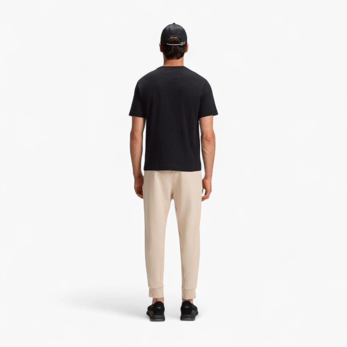 BOSS Green Circle Artwork Interlock Cotton Tee | LEVISONS