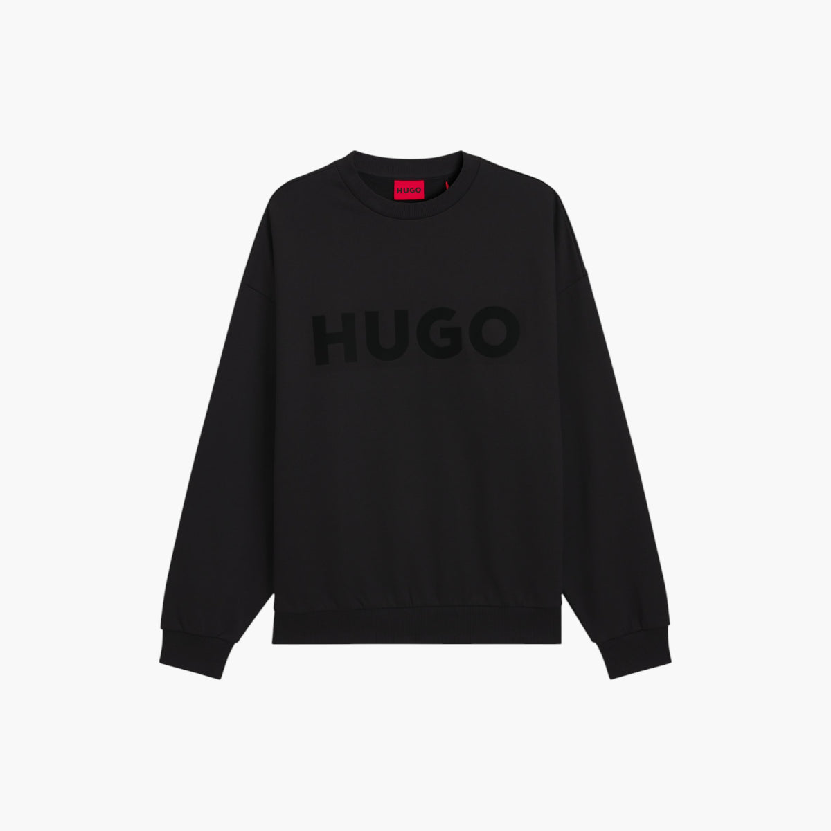 Hugo Red Oversized Reflective Logo Terry Sweatshirt | LEVISONS