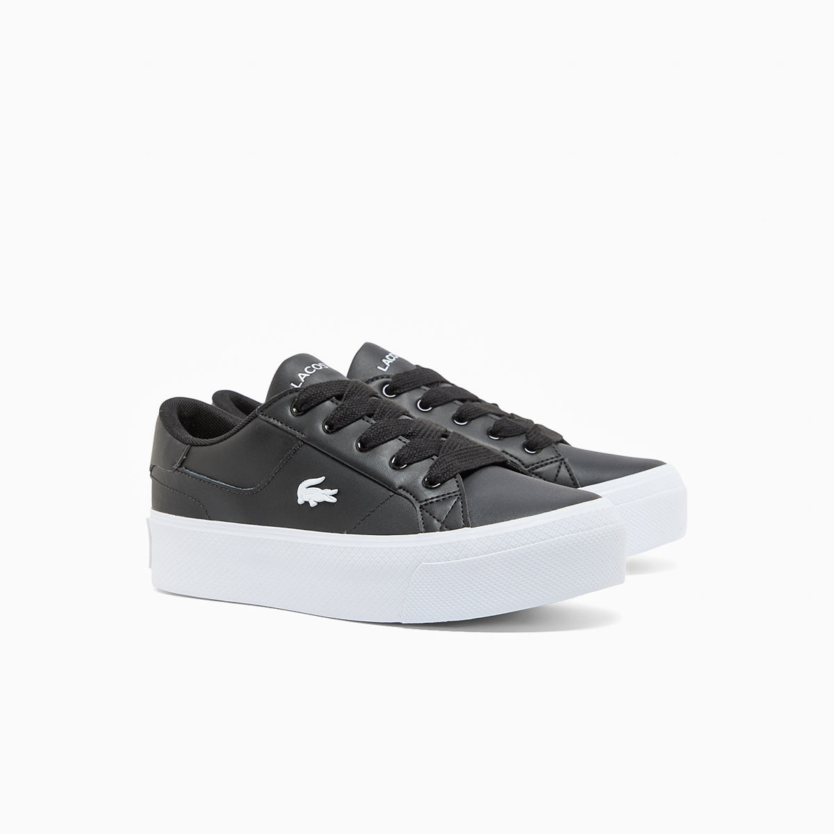 Lacoste Women's Ziane Platform Leather Sneakers | LEVISONS