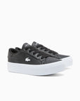Lacoste Women's Ziane Platform Leather Sneakers | LEVISONS