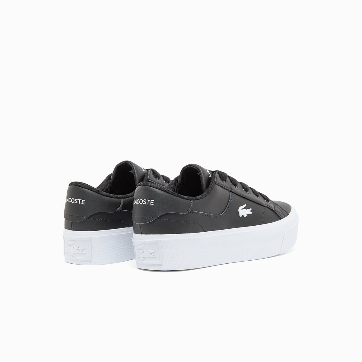 Lacoste Women's Ziane Platform Leather Sneakers | LEVISONS