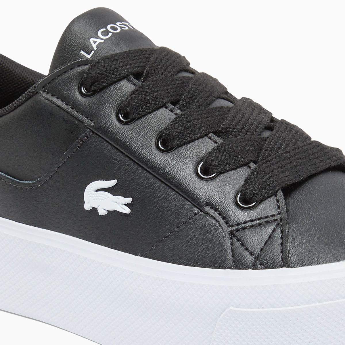 Lacoste Women's Ziane Platform Leather Sneakers | LEVISONS