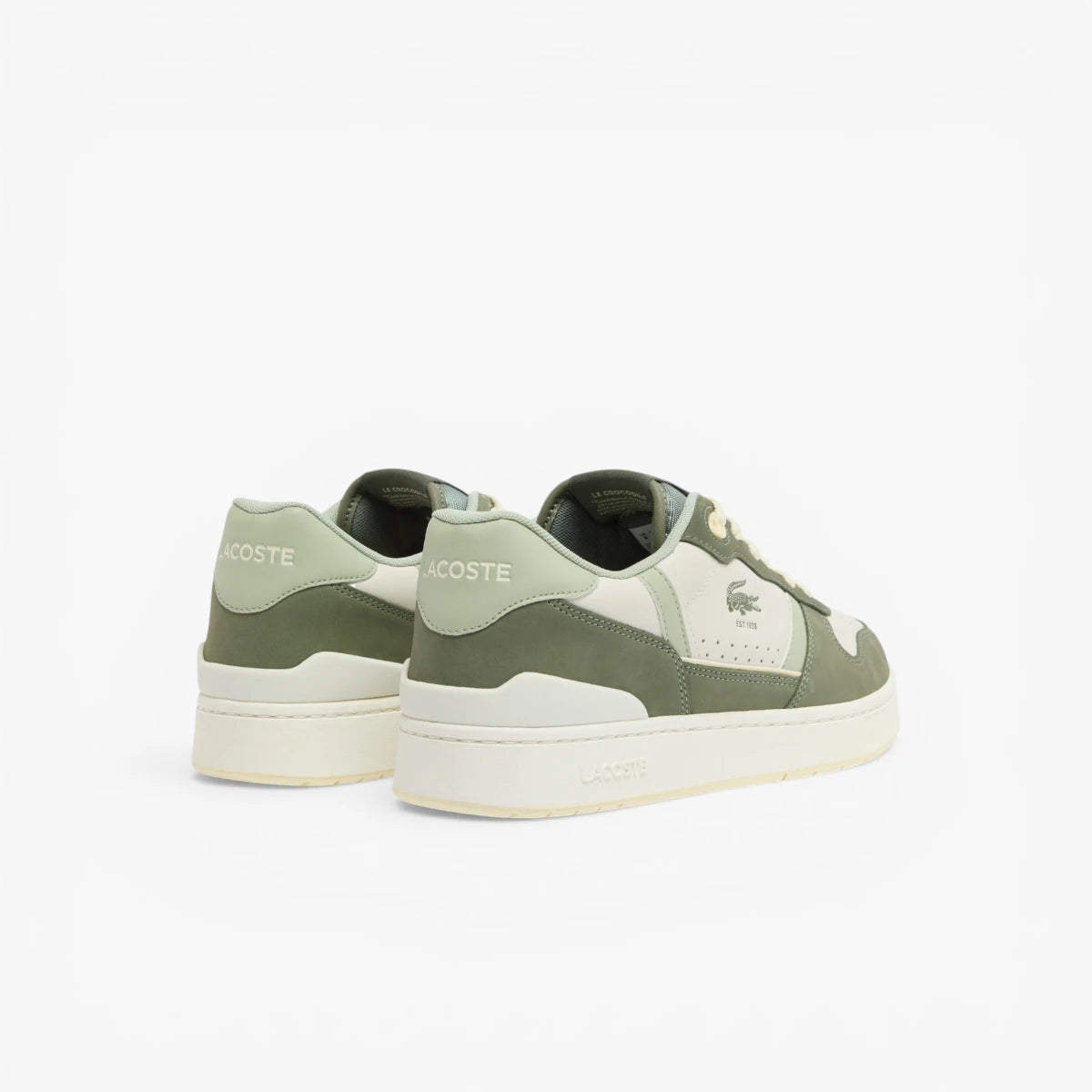 Lacoste Men's T-Clip Set Leather Sneakers | LEVISONS