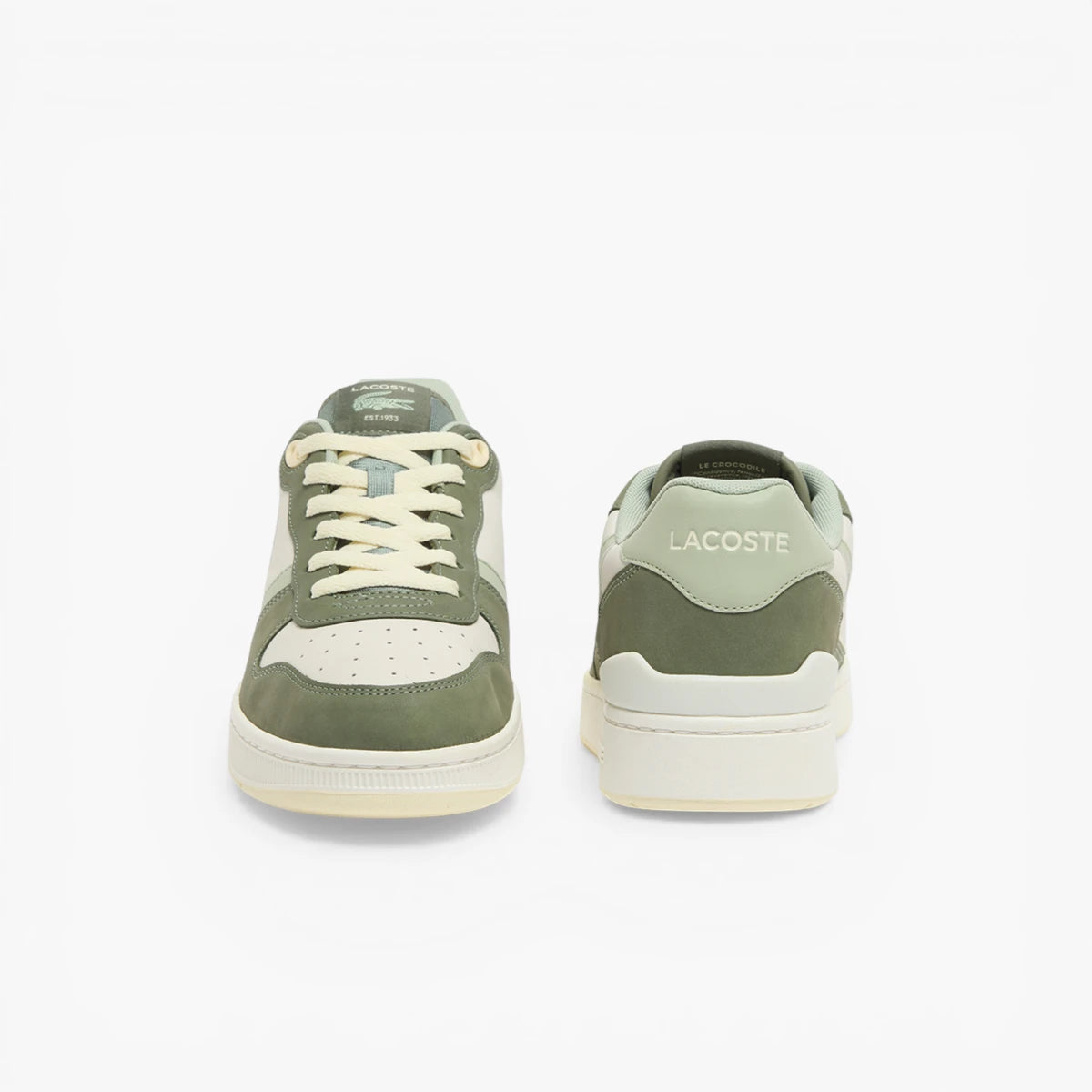 Lacoste Men's T-Clip Set Leather Sneakers | LEVISONS