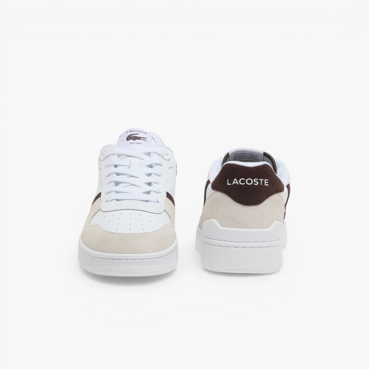 Lacoste Men's T-Clip Set Leather Sneakers | LEVISONS
