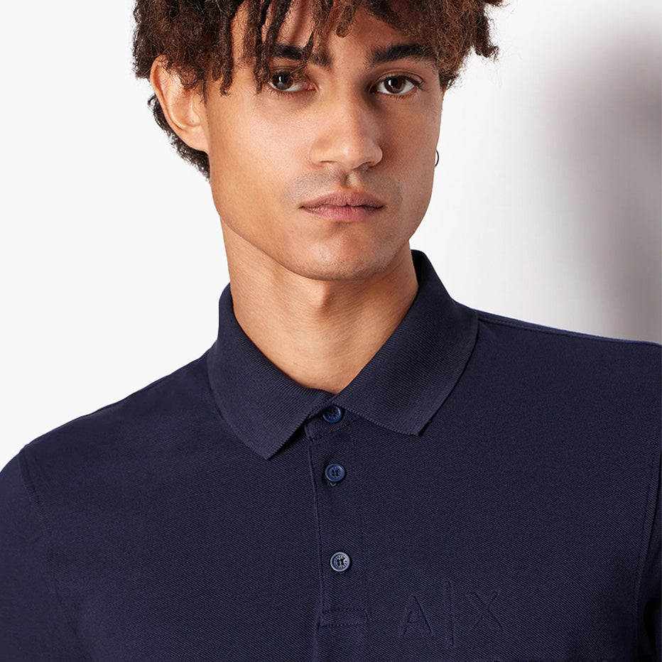 Regular Fit Organic Cotton Piqué Logo Polo Shirt – Levisons