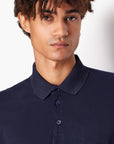 Armani Exchange Regular Fit Organic Cotton Piqué Logo Polo Shirt | LEVISONS