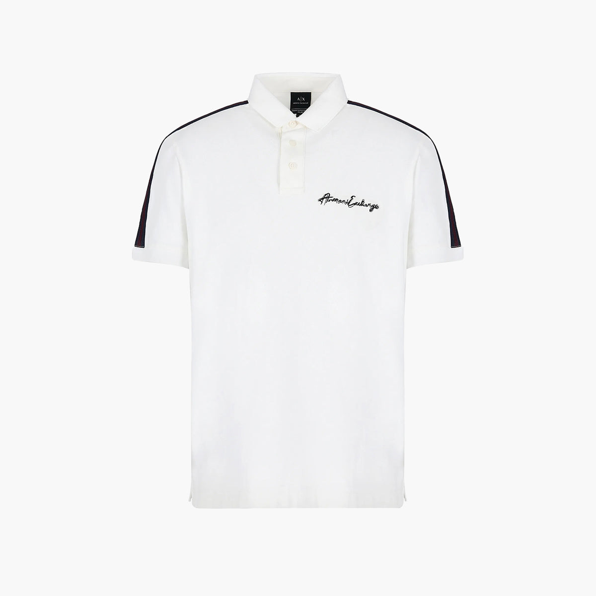 Regular Fit Organic Cotton Piqué Polo Shirt With Script Logo – Levisons