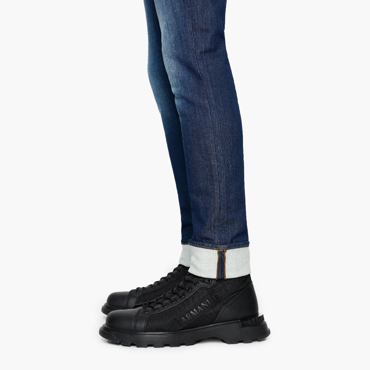 Armani Exchange J33 Super Skinny Comfort Fleece Denim Jeans | LEVISONS