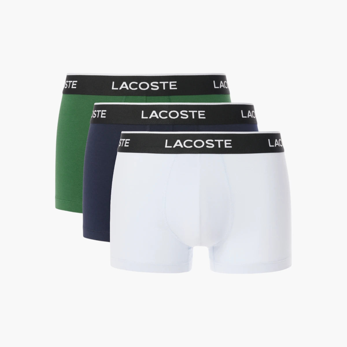 Lacoste 3-Pack Stretch Cotton Trunks | LEVISONS